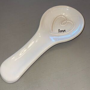 Rae Dunn Love Spoon Rest